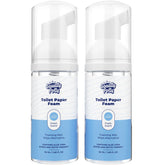 Toilet Paper Foam Instant Wet Wipe 2 Pack